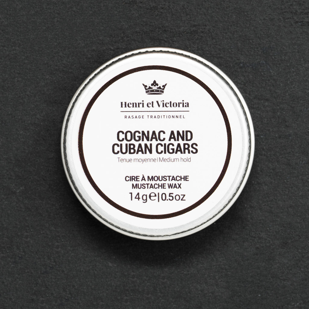 Mustache Wax - Cognac and Cuban Cigars - 14 g